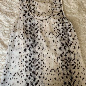 Joie Leopard Print Tank - SILK